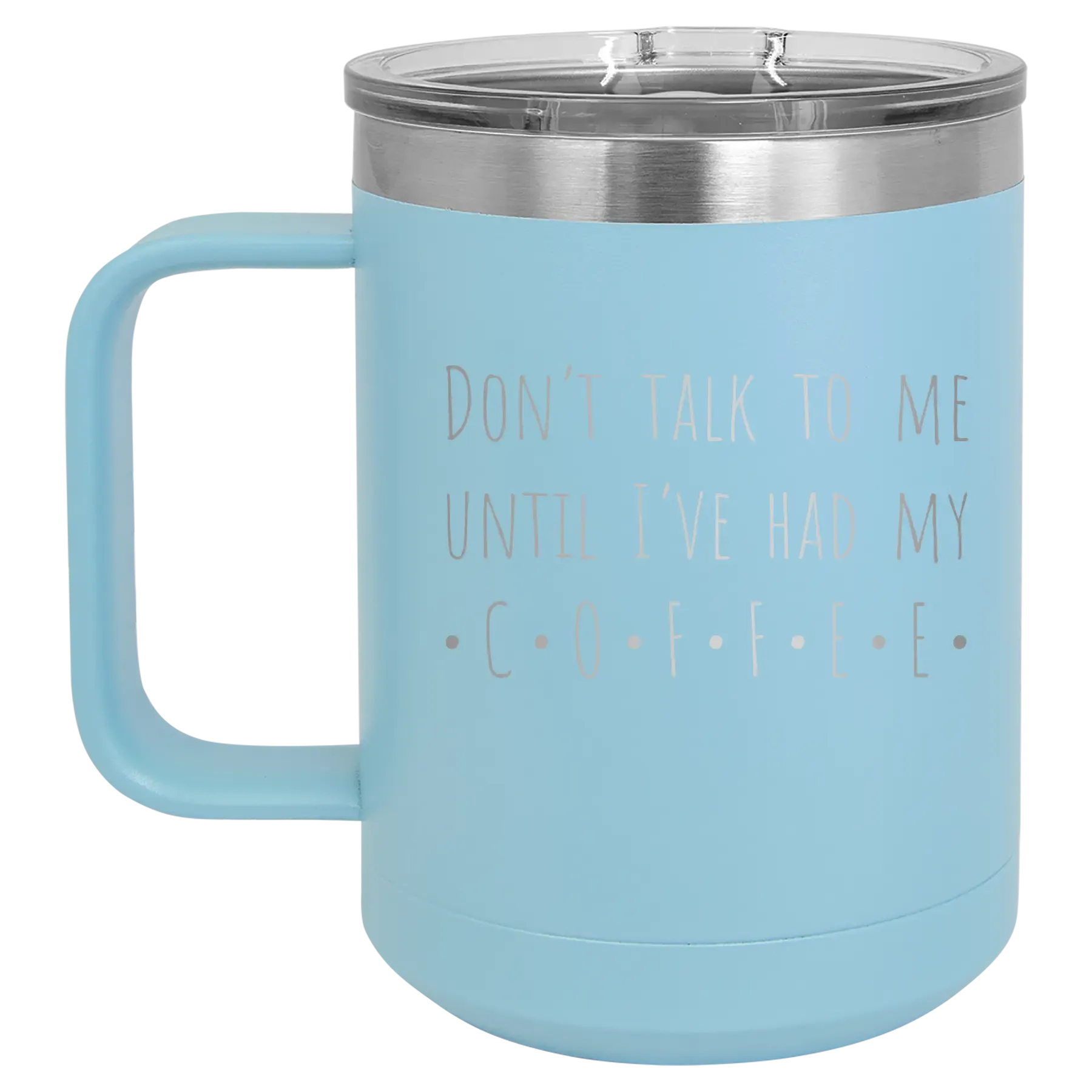 2bPersonalized-Coffee-Dont-Talk-15-oz-Mug-Light-Blue