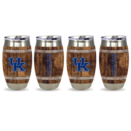 15oz Kentucky Wildcats Barrel Tumbler