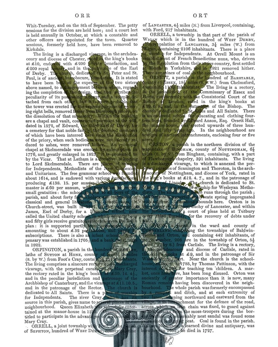 2cClasssical-Botanicals-2-Book-Print-Art-Print-Wall-Art