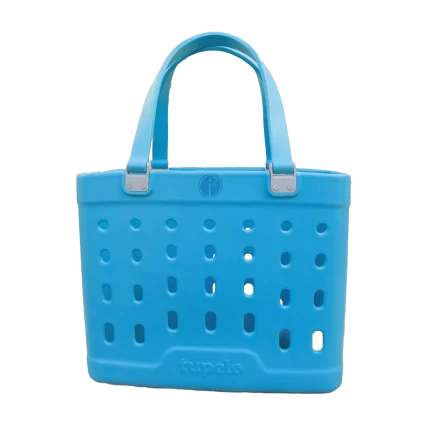 Iconic Imprint Tupelo Goods Tote - Blueberry