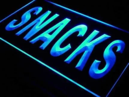 Convenience Store Snacks LED Light Sign