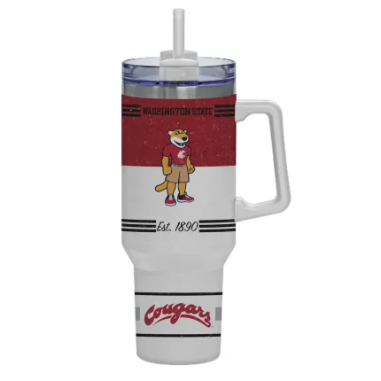Washington State Cougars 40oz Rocky Vintage Tumbler
