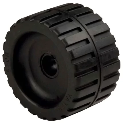 Ribbed Wobble Roller 5-7/8"ID w/Bushing Black