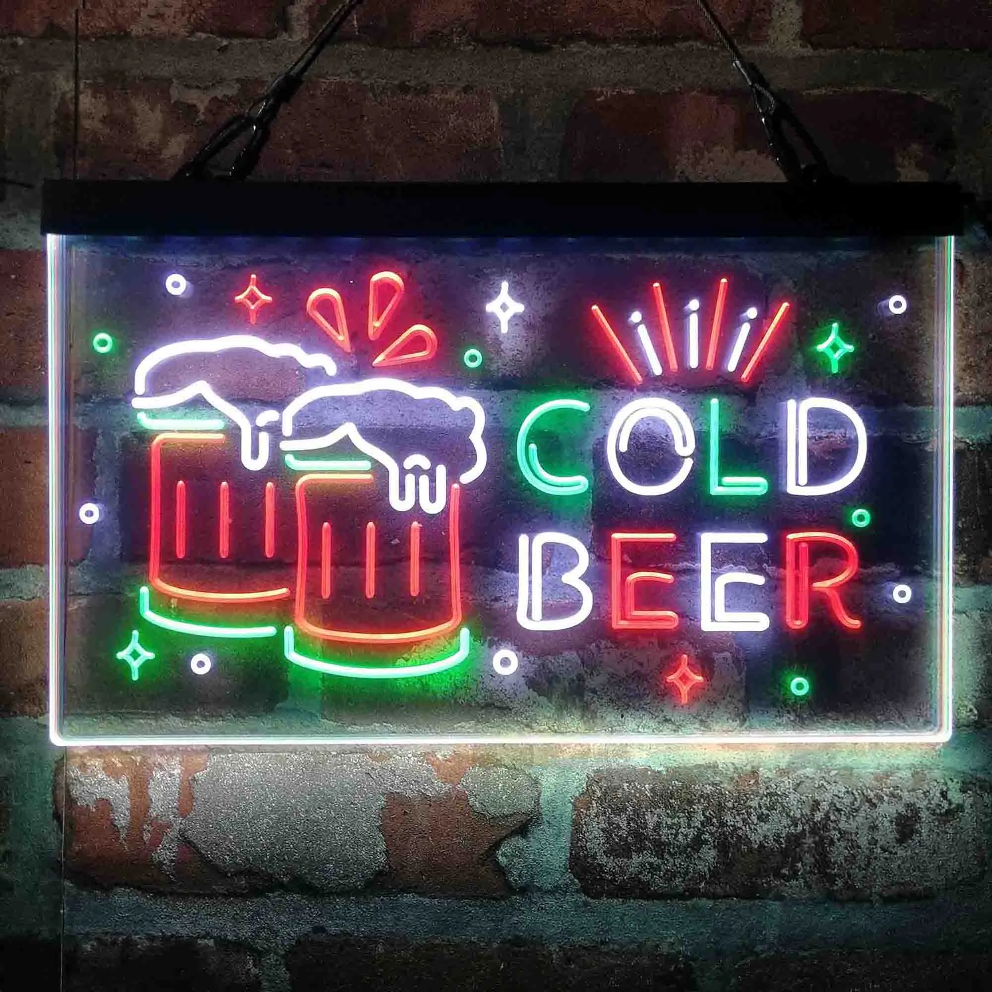 2iCold-Beer-Bar-Decoration-Beer-Mugs-Deluxe-App-Enabled-3-Color-LED-Light-Sign