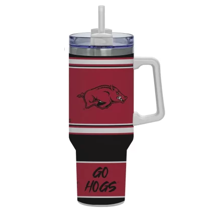 Arkansas Razorback 40oz Rocky Slogan Tumbler