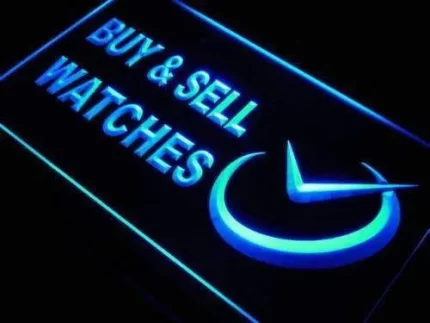 Buy and Sell Watches LED Light Sign