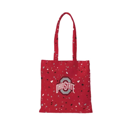 Ohio State Buckeyes Terrazzo RPET Essential Tote Bag