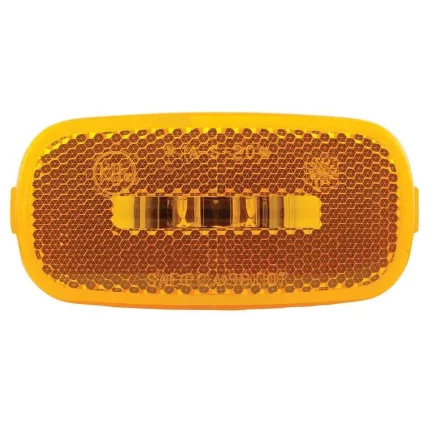 LED 4" X 2" Amber Marker Light 2 Diode