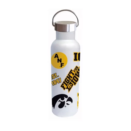 Iowa Hawkeyes 26oz Stainless Steel Medley Voda Bottle