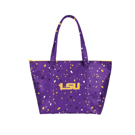 LSU Tigers Terrazzo Weekender Tote Bag