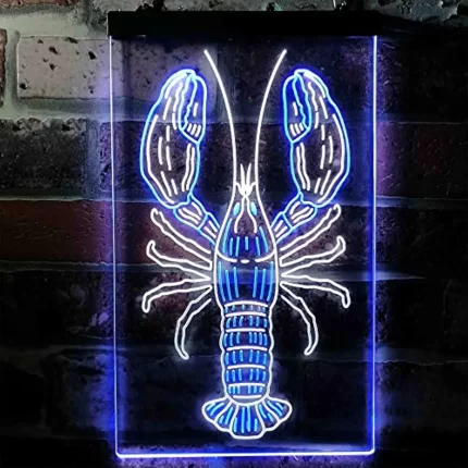 Lobster Seafood Restaurant LED Light Sign