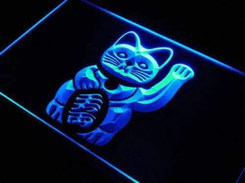 2oManeki-Neko-Lucky-Cat-Charm-LED-Light-Sign