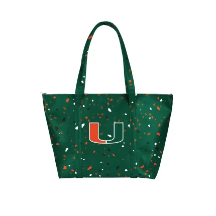 Miami Hurricanes Terrazzo Weekender Tote Bag