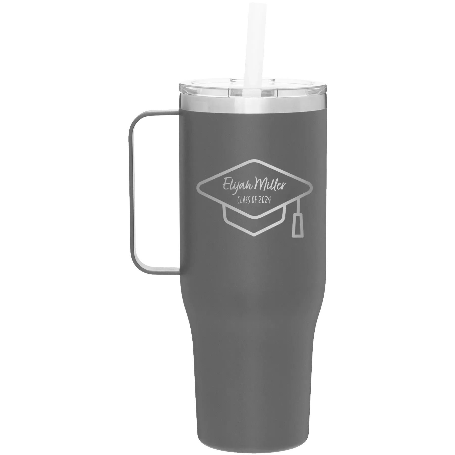 2oPersonalized-2-lines-Grad-Name-and-Class-40-oz-Tumbler-Mug-Slate