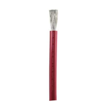 Red 1/0 AWG Battery Cable - Sold By The Foot