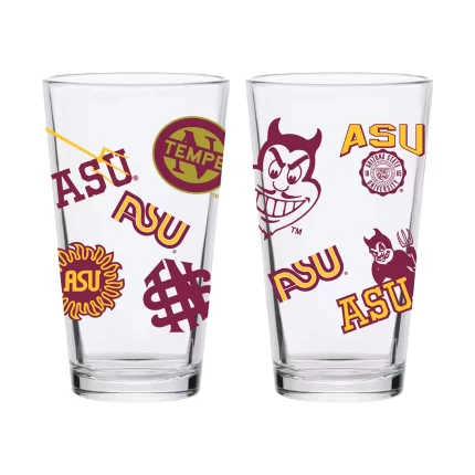 16oz Arizona State Sun Devils College Vault Medley Pint 2 Pack