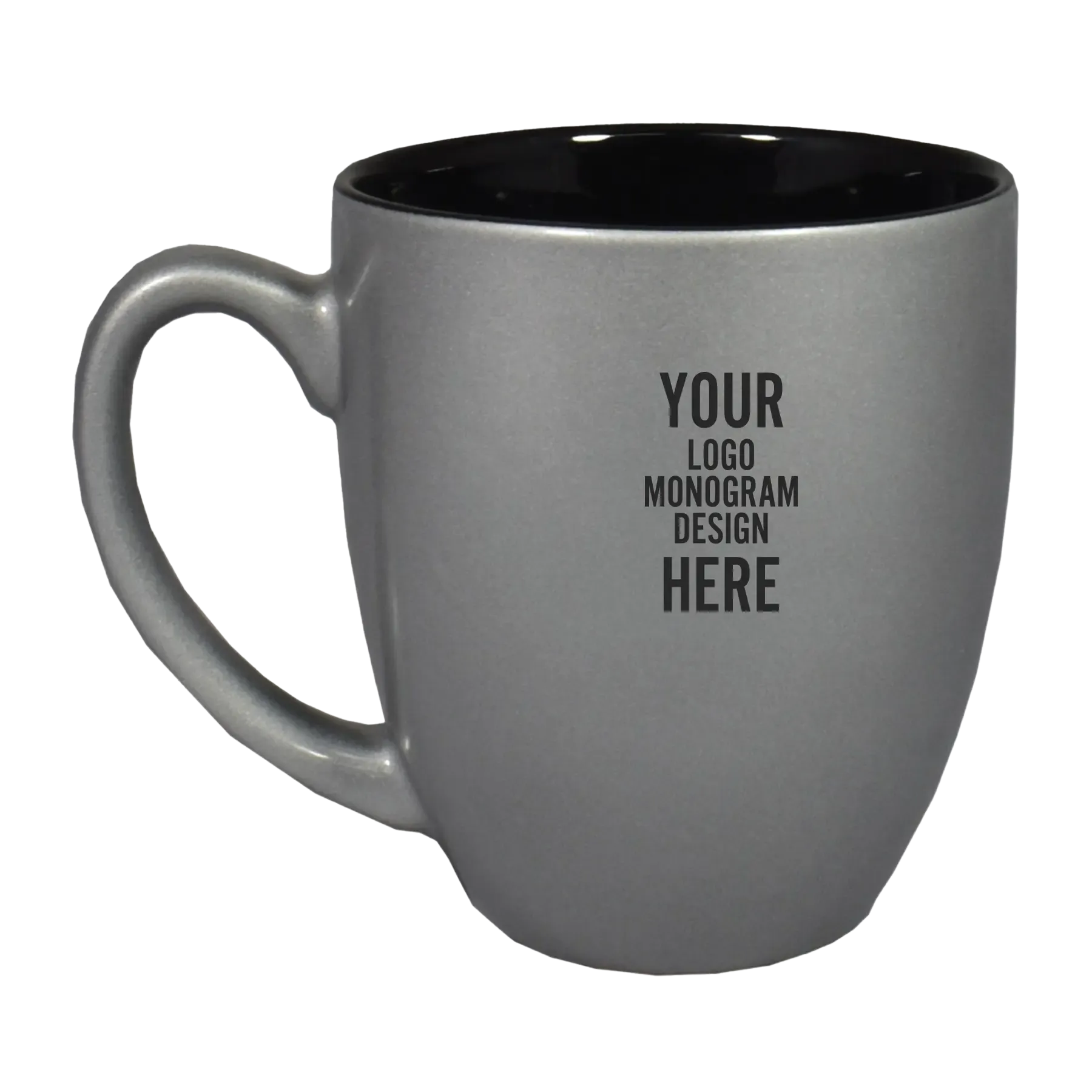 2qPersonalized-Ceramic-Bistro-Coffee-Mug-Gray