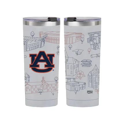 Auburn Tigers Tide 24oz Campus Line Art Tumbler