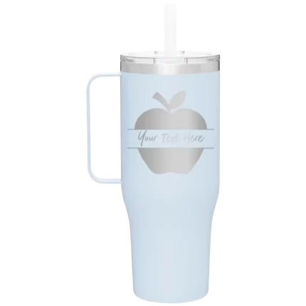 Personalized Apple 40 oz Tumbler Mug - Landfall