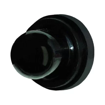 Circuit Breaker Boot - 5/8" Round Nut - Black