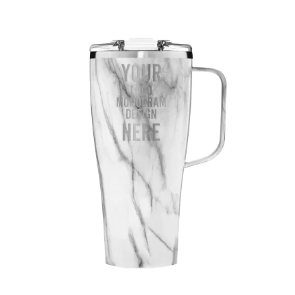 Personalized BruMate Toddy XL 32 oz Mug - Carrara