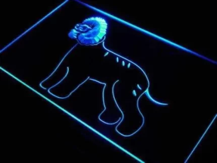 Irish Water Spaniel LED Light Sign