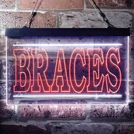 Orthodontist Braces LED Light Sign