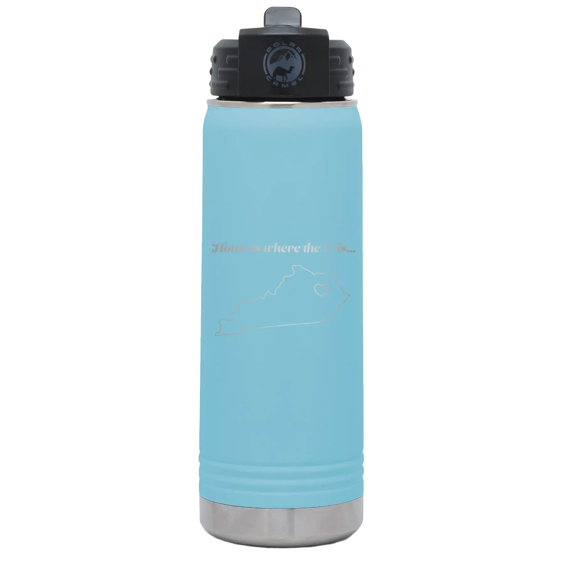 2zPersonalized-Kentucky-Heart-20-oz-Water-Bottle-Light-Blue