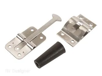 Self-Closing Entry Door Holder Stainless Steel 3