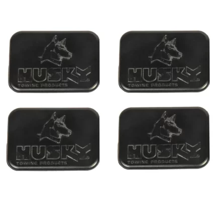 HUSKY TOWING For Husky 33056 Black Rubber Set Of 4 33115