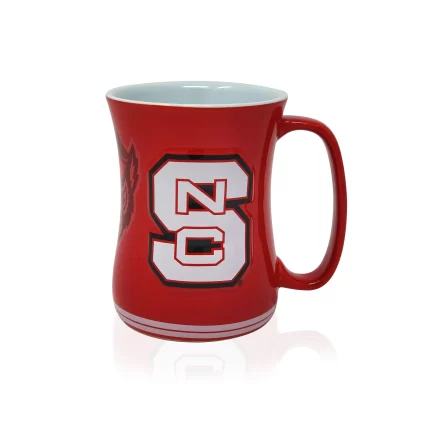 16oz NC State Sculpted Barista Mugs