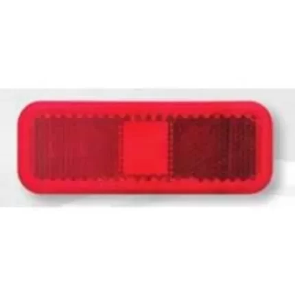 Marker/Clearance Light Rectangular 2-Wire Red