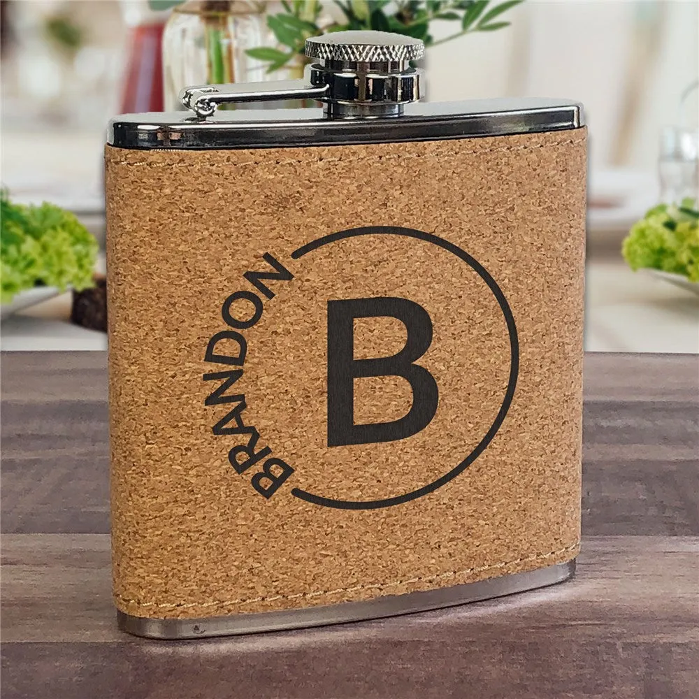 3eCustom-Engraved-Cork-Flask-Groomsmen-Gift-with-Circle-Name-Design
