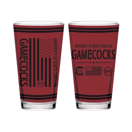 16oz South Carolina Gamecocks OHT TC FW Flag Pint