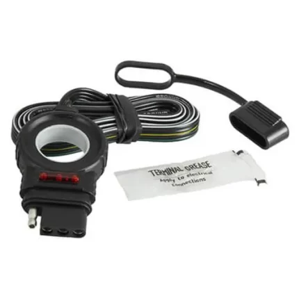 HUSKY TOWING 4 Wire Flat Plug 48 Vehicle End 33063