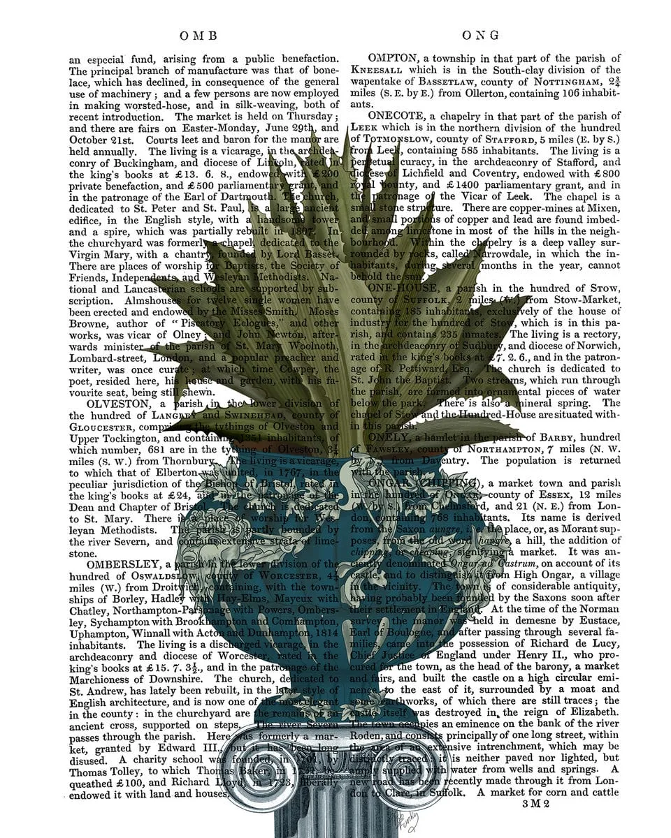 3hClasssical-Botanicals-3-Book-Print-Art-Print-Wall-Art