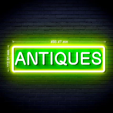 Antiques Flex Silicone LED Sign (Neon-Style, LED Technology)