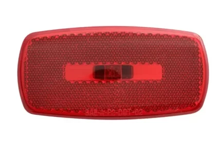 Rectangular Clearance/Marker Light T-I Red