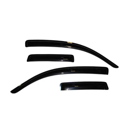 Auto Ventshade Ventvisor Deflector Smoke Outside Mount 4 Pc 94761