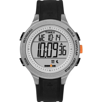 IRONMAN Essential 30-Lap Unisex Watch - Black/Grey/Orange
