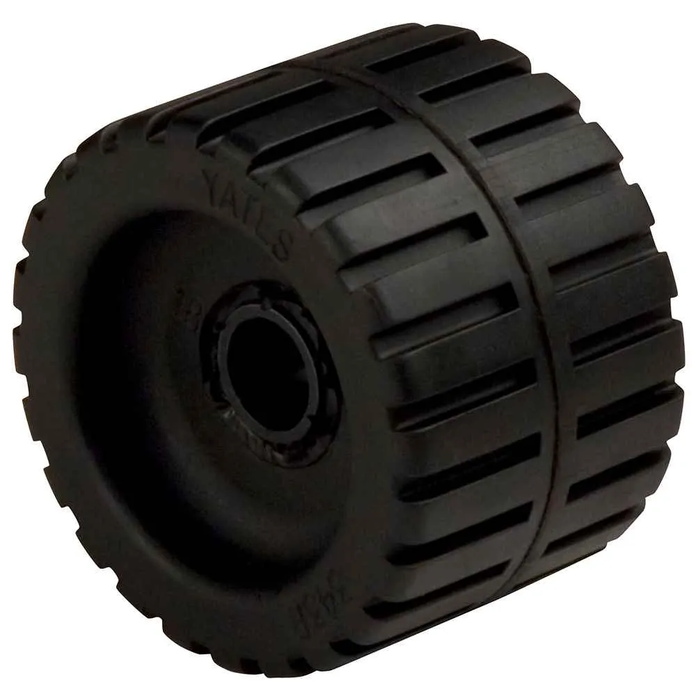 3rRibbed-Wobble-Roller-4-3-8-3-4-ID-w-Bushing-Black
