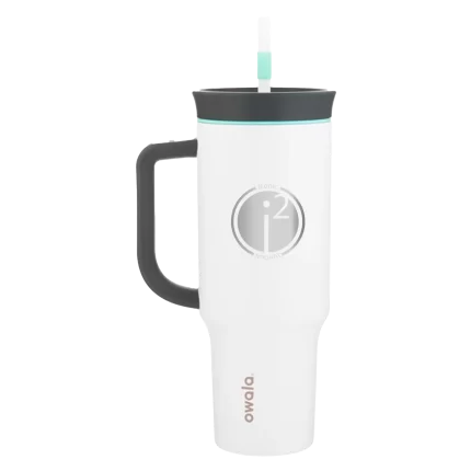 Iconic Imprint Owala 40 oz Tumbler - Cloudscape