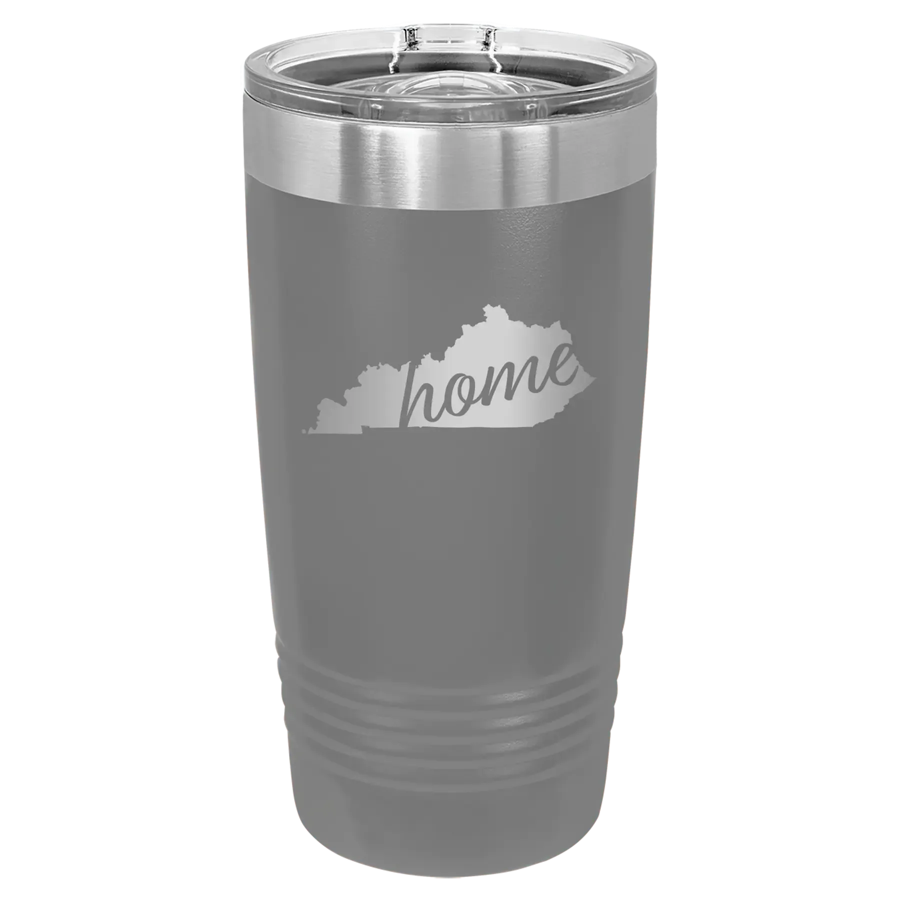 3sPersonalized-Kentucky-Home-20-oz-Tumbler-Dark-Gray