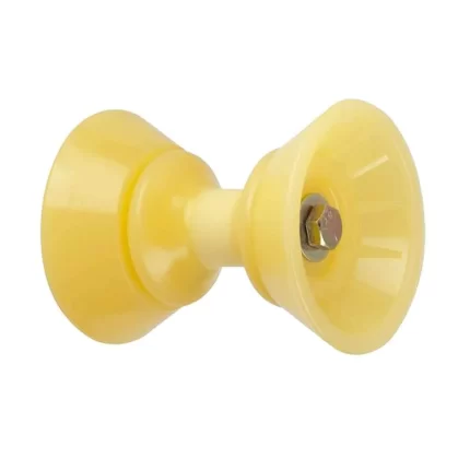 3" Bow Bell Roller Assembly - Yellow TPR
