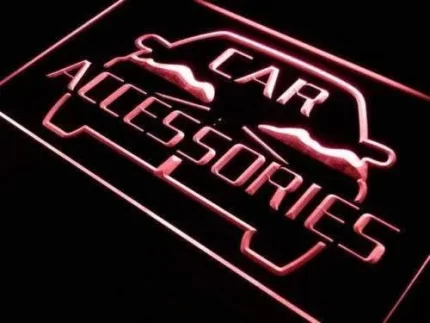 Auto Shop Car Accessories LED Light Sign
