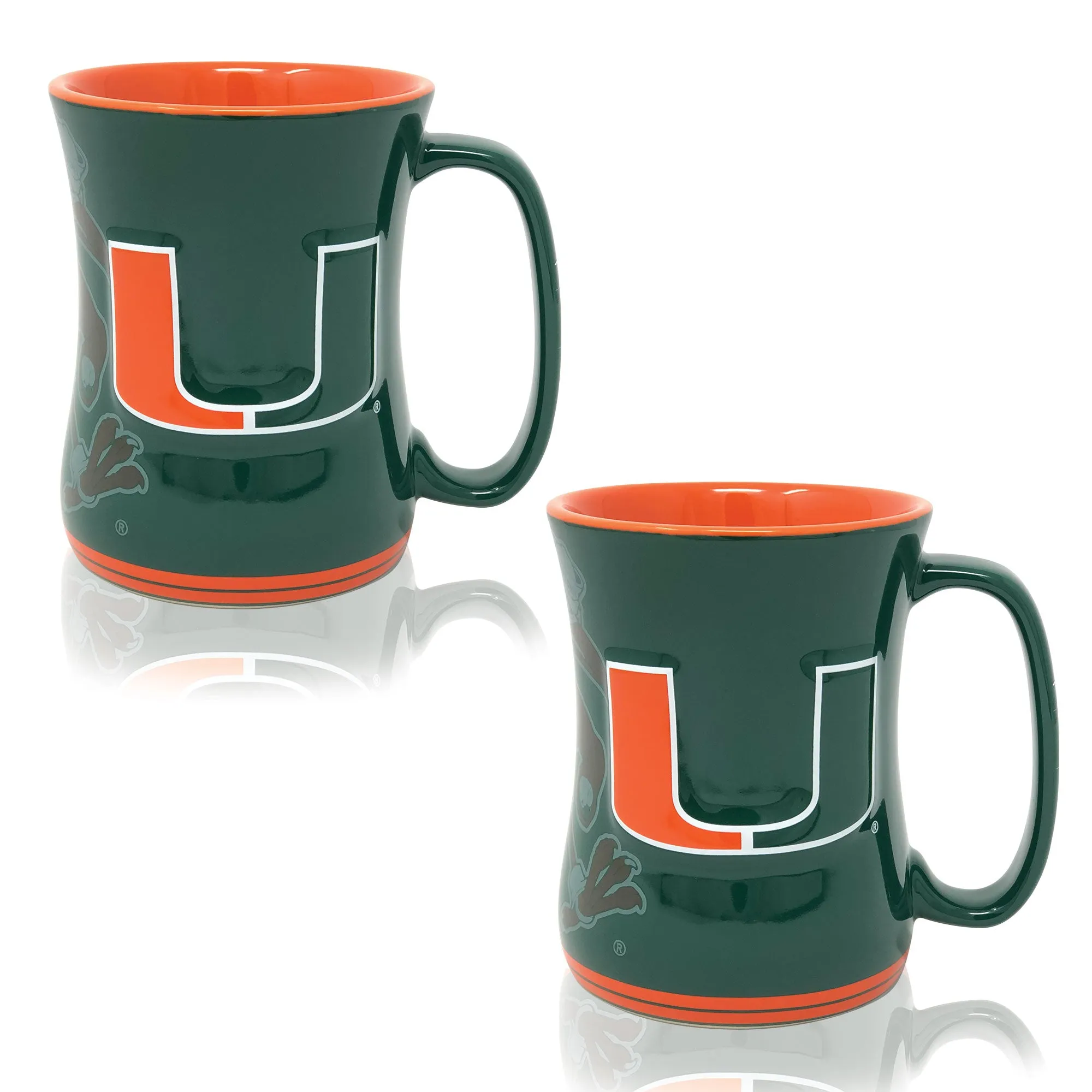 3uSet-of-2-16oz-Miami-Hurricanes-Barista-Mugs