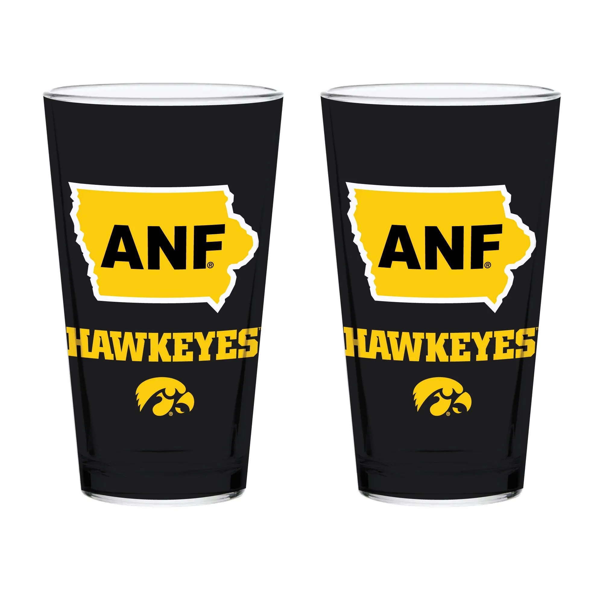 3uSet-of-2-Iowa-Hawkeyes-16oz-ANF-Pint-Glasses