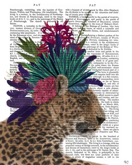 Hot House Leopard 1, Book Print, Art Print, Wall Art