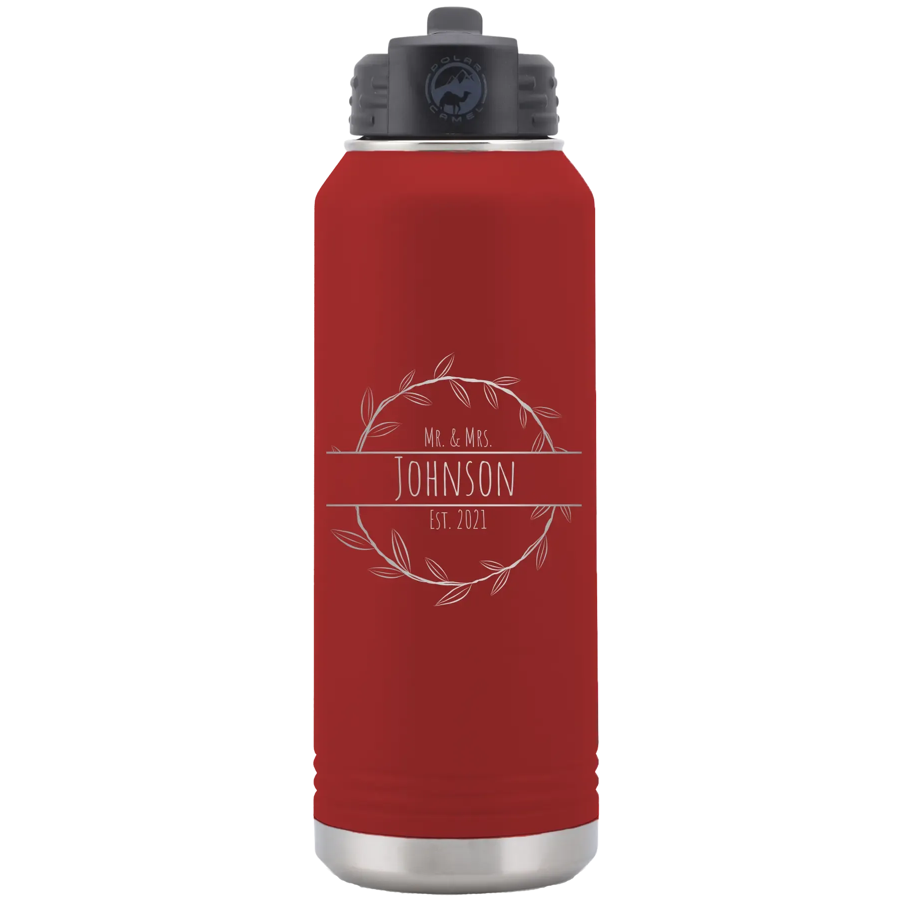 3wPersonalized-Last-Name-and-Est-32-oz-Water-Bottle-Maroon