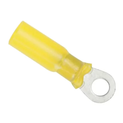 12-10 Gauge - 10 Heat Shrink Ring Terminal - 100-Pack